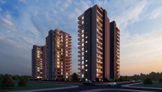 Мирт для продажи 3+1 -2+1 - 1+1 Квартира - Мерсин Недвижимость
